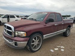 Vehiculos salvage en venta de Copart Houston, TX: 2002 Dodge RAM 1500