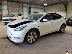 Salvage cars for sale at Chalfont, PA auction: 2022 Tesla Model Y