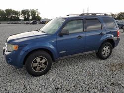 Salvage cars for sale at Barberton, OH auction: 2008 Ford Escape XLT