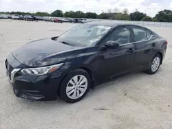 Salvage cars for sale from Copart San Antonio, TX: 2020 Nissan Sentra S