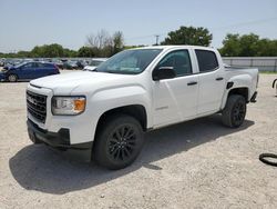 Salvage cars for sale at San Antonio, TX auction: 2022 GMC Canyon Elevation