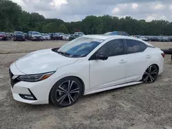 Salvage cars for sale at Conway, AR auction: 2022 Nissan Sentra SR