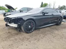 Salvage cars for sale at Bowmanville, ON auction: 2016 Mercedes-Benz S 550