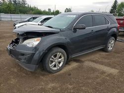 Salvage cars for sale at Bowmanville, ON auction: 2014 Chevrolet Equinox LS