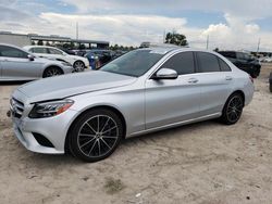 Salvage cars for sale at Riverview, FL auction: 2021 Mercedes-Benz C300