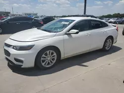 Chevrolet salvage cars for sale: 2017 Chevrolet Malibu Hybrid