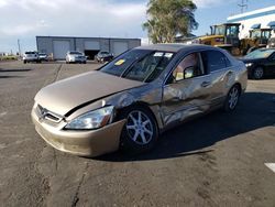 Salvage cars for sale at Albuquerque, NM auction: 2004 Honda Accord EX