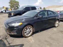 Salvage cars for sale at Anthony, TX auction: 2020 Ford Fusion SE