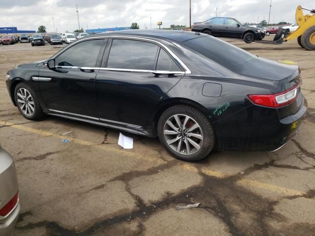 2017 Lincoln Continental Premiere