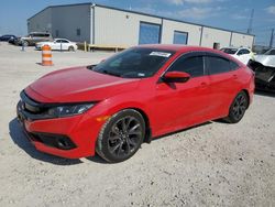 Salvage cars for sale at Haslet, TX auction: 2020 Honda Civic Sport