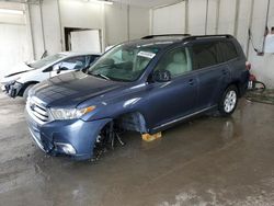 Salvage cars for sale from Copart Madisonville, TN: 2012 Toyota Highlander Base