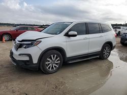 Salvage cars for sale at Houston, TX auction: 2020 Honda Pilot EX