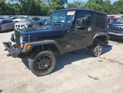 Salvage cars for sale at Ellwood City, PA auction: 2004 Jeep Wrangler / TJ SE