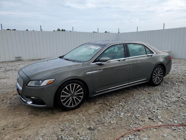 2017 Lincoln Continental Select