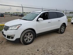 Salvage cars for sale at Houston, TX auction: 2016 Chevrolet Traverse LT