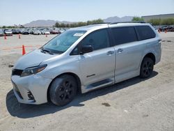 Salvage cars for sale from Copart Las Vegas, NV: 2020 Toyota Sienna SE