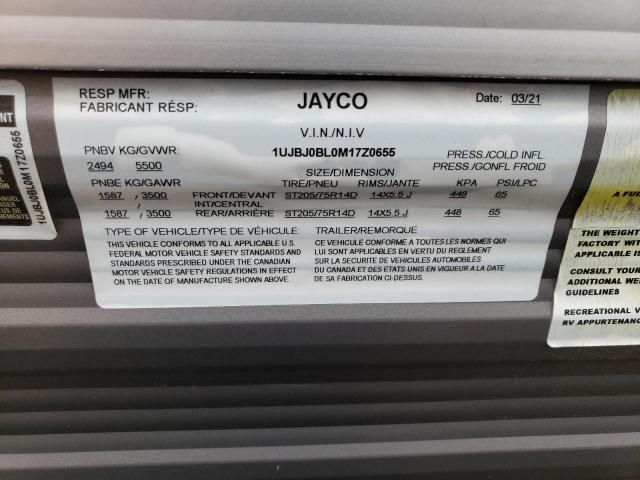 2021 Jayco JAY Flight