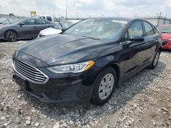 Salvage cars for sale at Cahokia Heights, IL auction: 2019 Ford Fusion S