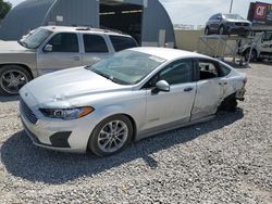 Salvage cars for sale at Wichita, KS auction: 2019 Ford Fusion SE