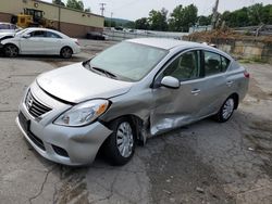 Salvage cars for sale at auction: 2012 Nissan Versa S