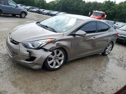 Hyundai salvage cars for sale: 2013 Hyundai Elantra GLS