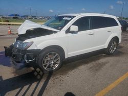 Salvage cars for sale at Woodhaven, MI auction: 2015 Dodge Journey R/T