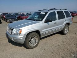 Jeep salvage cars for sale: 2004 Jeep Grand Cherokee Limited