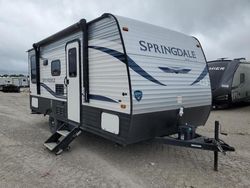 Keystone salvage cars for sale: 2021 Keystone Springdale