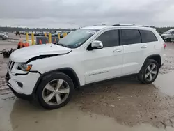 Salvage cars for sale at Houston, TX auction: 2015 Jeep Grand Cherokee Limited