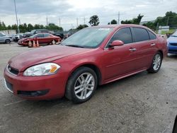 Chevrolet salvage cars for sale: 2014 Chevrolet Impala Limited LTZ