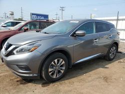 Salvage cars for sale at Dyer, IN auction: 2018 Nissan Murano S