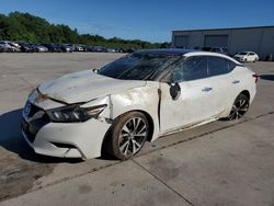 Salvage cars for sale at Gaston, SC auction: 2016 Nissan Maxima 3.5S