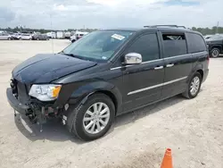 Vehiculos salvage en venta de Copart Houston, TX: 2015 Chrysler Town & Country Limited Platinum