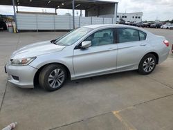 Salvage cars for sale at Grand Prairie, TX auction: 2014 Honda Accord LX