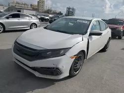 Salvage cars for sale at New Orleans, LA auction: 2019 Honda Civic LX