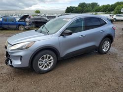 Salvage cars for sale at Davison, MI auction: 2022 Ford Escape SE