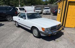 Mercedes-Benz sl-Class salvage cars for sale: 1987 Mercedes-Benz 560 SL