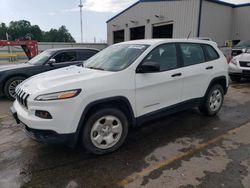 Jeep salvage cars for sale: 2015 Jeep Cherokee Sport