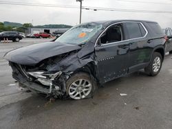 Chevrolet salvage cars for sale: 2021 Chevrolet Traverse LS