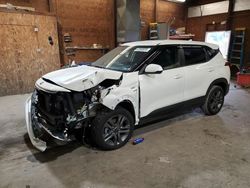 Salvage cars for sale at Ebensburg, PA auction: 2021 KIA Seltos LX