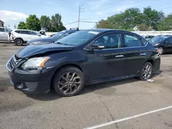 Salvage cars for sale at Moraine, OH auction: 2015 Nissan Sentra S