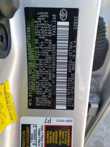 2012 Toyota Camry Base