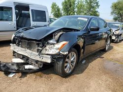 Salvage cars for sale at Elgin, IL auction: 2012 Infiniti M37 X