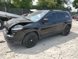 Salvage cars for sale from Copart Cicero, IN: 2017 Jeep Cherokee Sport