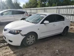 Salvage cars for sale from Copart Midway, FL: 2008 Mazda 3 I