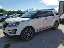 Salvage cars for sale at Duryea, PA auction: 2016 Ford Explorer Sport