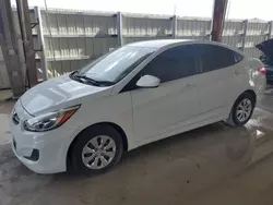 Salvage cars for sale at Homestead, FL auction: 2016 Hyundai Accent SE