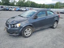 Salvage cars for sale at Grantville, PA auction: 2013 Chevrolet Sonic LT