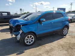 Salvage cars for sale at Dyer, IN auction: 2019 Ford Ecosport SE