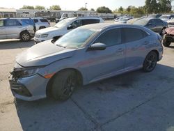 Honda salvage cars for sale: 2021 Honda Civic EX